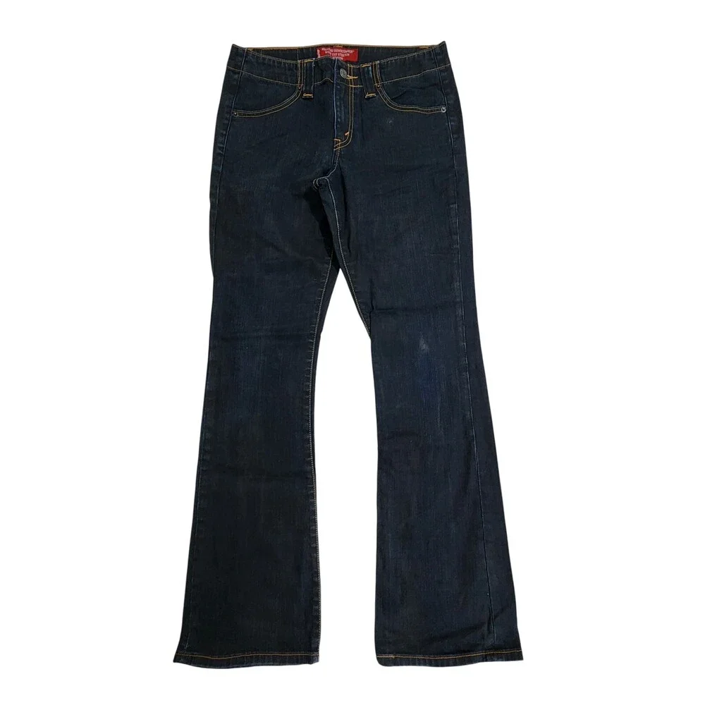 Levis 525 Noveau Downtowner Boot Cut Jeans 6 Mis Stretch Denim Hong Kong #1978